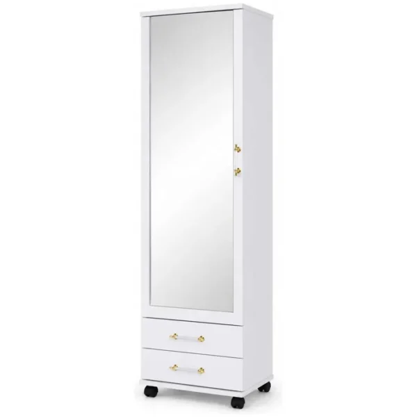 Mirrored Shoe Cabinet