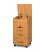 3-Drawer Chest with Flip Top - Image 2